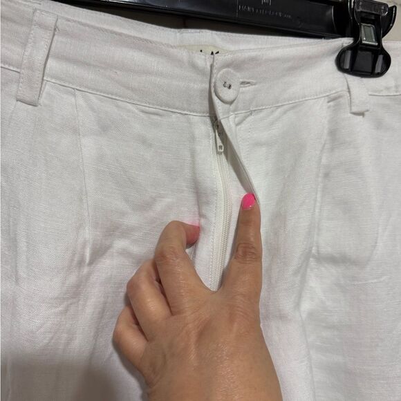 NEW ROLLA'S White Bermuda Shorts Relaxed Fit 10 - Picture 8 of 15